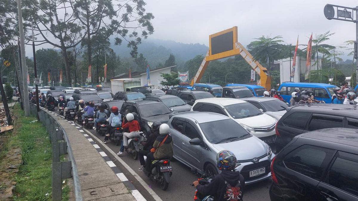 Lalu Lintas Padat di Puncak, Sistem One Way Diterapkan Siang Ini untuk Kurangi Kemacetan